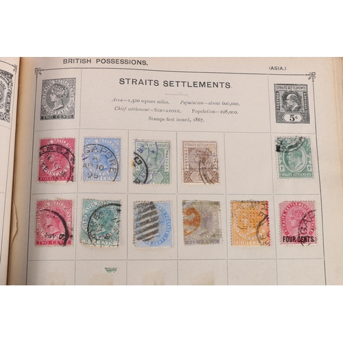 528 - Stamp collection to include AUSTRALIA, NEW ZEALAND, NEW SOUTH WALES, QUEENSLAND, STRAITS SETTLEMENTS... 