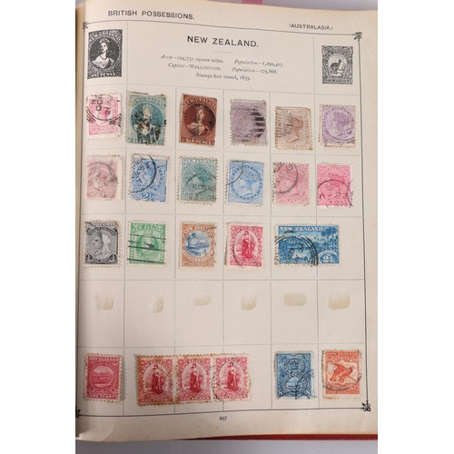 528 - Stamp collection to include AUSTRALIA, NEW ZEALAND, NEW SOUTH WALES, QUEENSLAND, STRAITS SETTLEMENTS... 