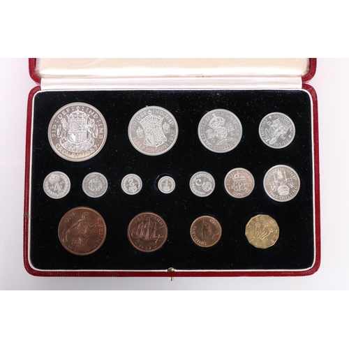 651 - UNITED KINGDOM King George VI (1936-1952) fifteen coin specimen set 1937 in Royal Mint issue case.