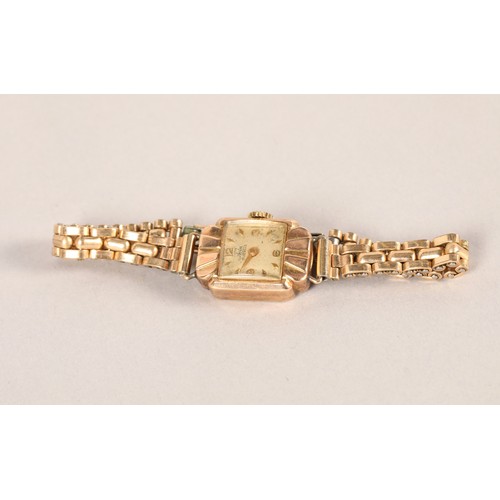 90 - Avia rolled gold ladies' watch.