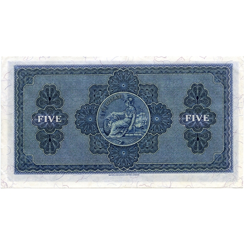 680 - THE BRITISH LINEN BANK five pound £5 banknote 7th January 1959, Anderson, R/11 018973, aEF, SC... 