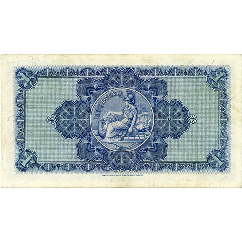 683 - THE BRITISH LINEN BANK one pound banknote 15th April 1960, N/3 261261 aVF, N/3 399933 ... 