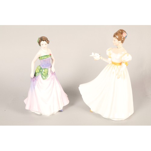 125 - Two Royal Doulton figures, including 'Jessica' & 'Kathleen' (2).