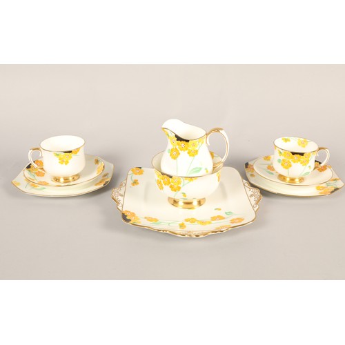 126 - Paragon part coffee set.