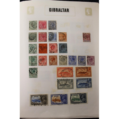 515 - Stamp collection across albums and folders to include 19th and 20th century used, countries includin... 