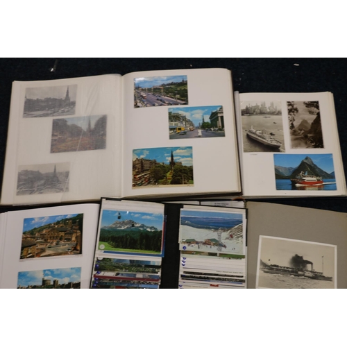 436 - Collection of over 1000 postcards held in multiple albums including an album of 300 Valentines Scott... 