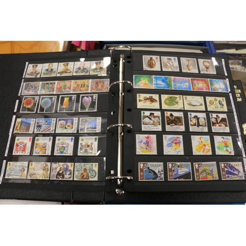 522 - Stamp collection held across fourteen albums including two thematic albums, four Stanley Gibbons alb... 