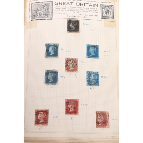 527 - GREAT BRITAIN GB stamp collection held in one 'The Movaleaf Illustrated Album' including Queen Victo... 