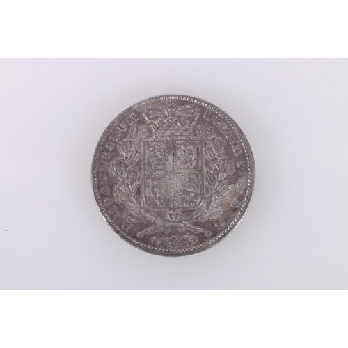 662 - UNITED KINGDOM Queen Victoria (1837-1901) silver crown 1847 XI, S3882.