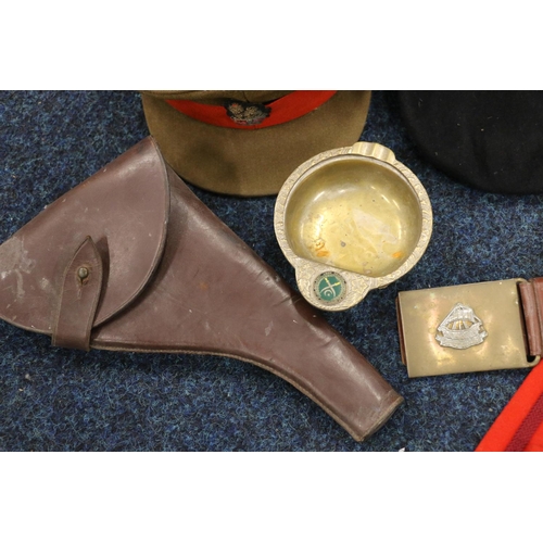 791 - Military hats belonging to Brigadier Cornelius Joseph Tobin CBE of the 3rd/2nd Punjab Regiment India... 