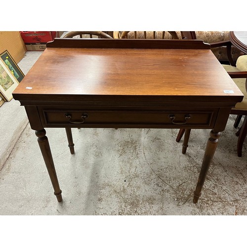 516 - Hall table with fitted drawer