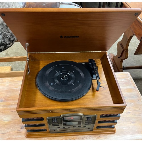 529 - Record player,c.d player in original box