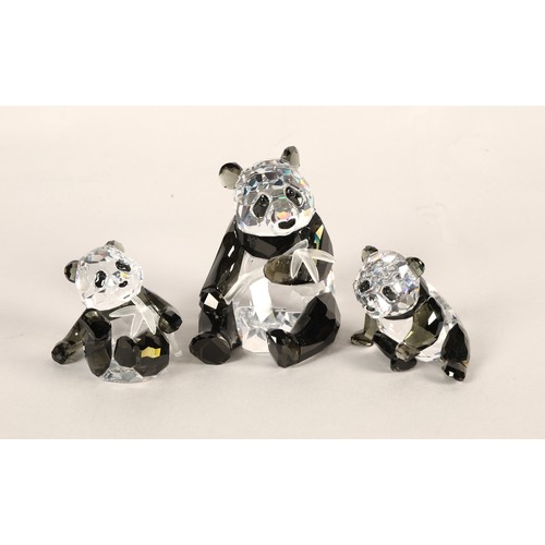 151 - Three Swarovski pandas (3).