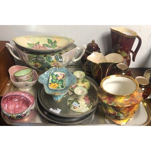 299B - Quantity of items including Rouge Royale, Maling ware, etc