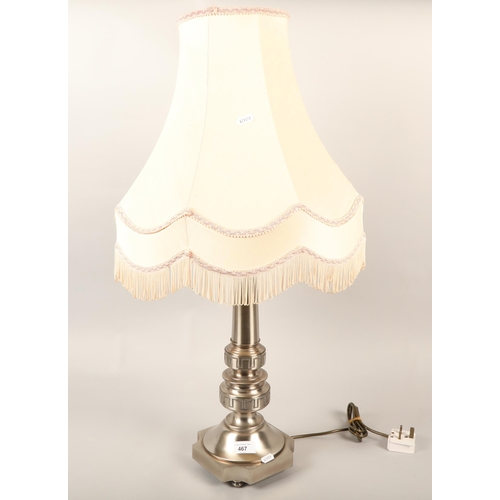 467 - Table lamp & shade