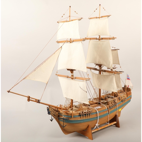 476 - Model of a galleon ship