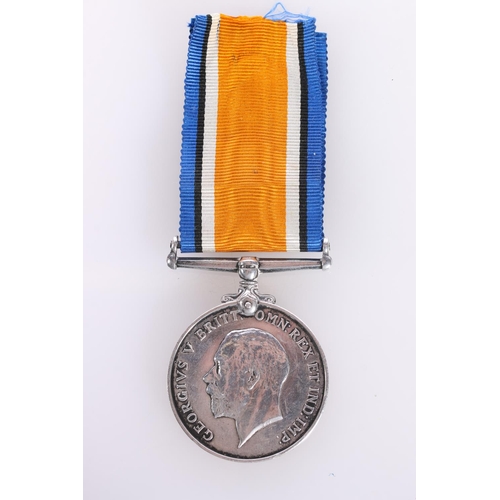 792 - WWI war medal of Seaman A H Burns of Mercantile Fleet Auxiliary [A H BURNS SMN MFA]. WWI war medal o... 