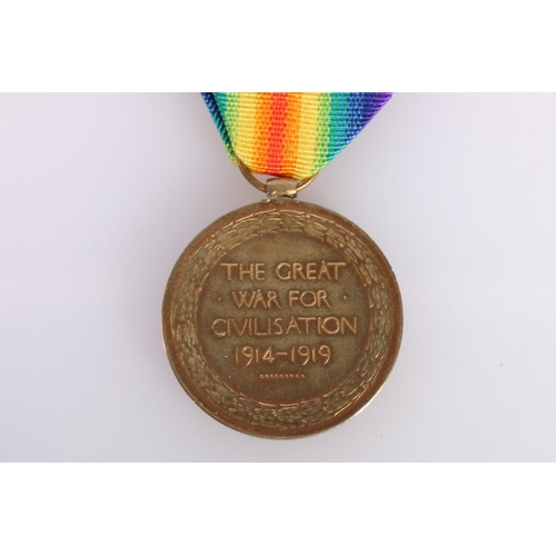 792 - WWI war medal of Seaman A H Burns of Mercantile Fleet Auxiliary [A H BURNS SMN MFA]. WWI war medal o... 