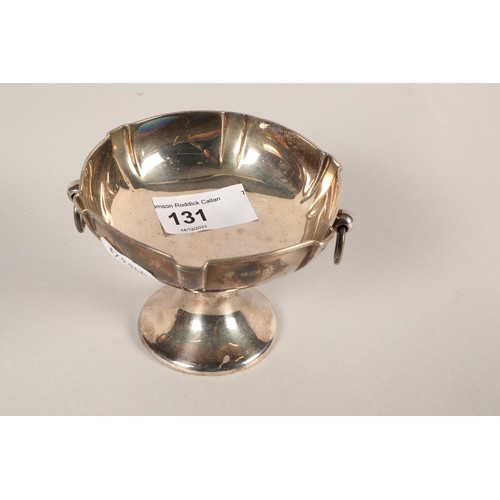 131 - Silver tazza, Birmingham 1907.84 grams