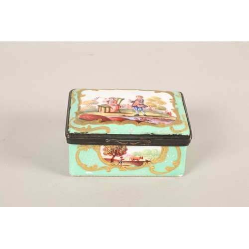 138 - Continental enameled trinket box