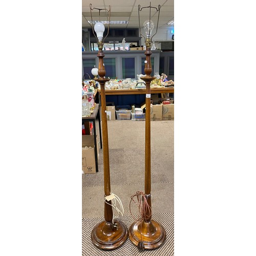 482 - Pair of standard lamps