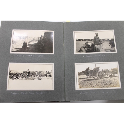 454 - Album of photographs of Jerusalem including The Tower Hippicus, YMCA, Gaza, Jaffa Gates, Railway She... 