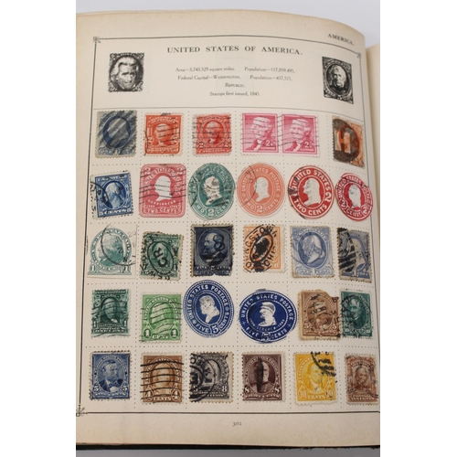 539 - Stamp collection held in two albums, the Strand album with 19th and 20th century used including GB p... 