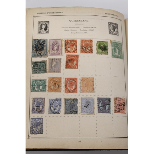 539 - Stamp collection held in two albums, the Strand album with 19th and 20th century used including GB p... 