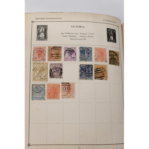 539 - Stamp collection held in two albums, the Strand album with 19th and 20th century used including GB p... 