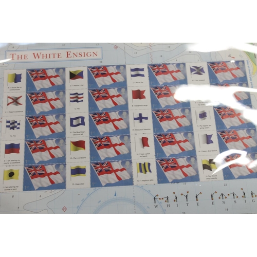 545 - Blue ring binder album of GREAT BRITAIN GB mint stamps including smilers sheets, sheetlets etc. esti... 