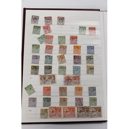 550 - GREAT BRITAIN GB stamp collection including Queen Victoria QV 1d penny black LG four margin, penny r... 