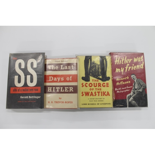 862 - WWII interest books including The SS Alibi of a Nation 1922-1945 by Gerald Reitlinger, second revise... 