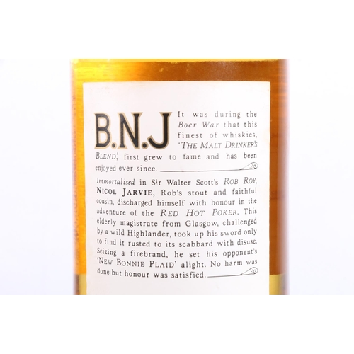 313 - BAILIE NICOL JARVIE BNJ very old reserve blended Scotch whisky, sole proprietors Nicol Anderson &... 