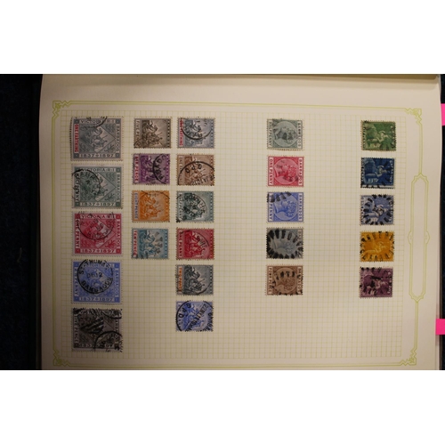 515 - Stamp collection across albums and folders to include 19th and 20th century used, countries includin... 