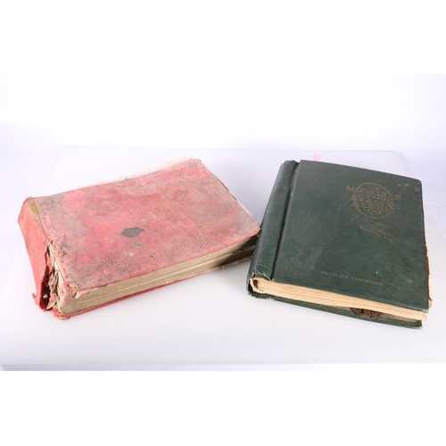 531 - Stamp collection held in two albums, the Movaleaf Illustrated Stamp Album with 19th century and 20th... 