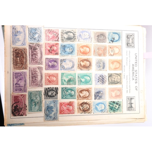 531 - Stamp collection held in two albums, the Movaleaf Illustrated Stamp Album with 19th century and 20th... 