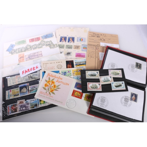 542 - Stamp collection held in multiple albums including an album of CHRISTMAS ISLAND mint stamps, a Disne... 