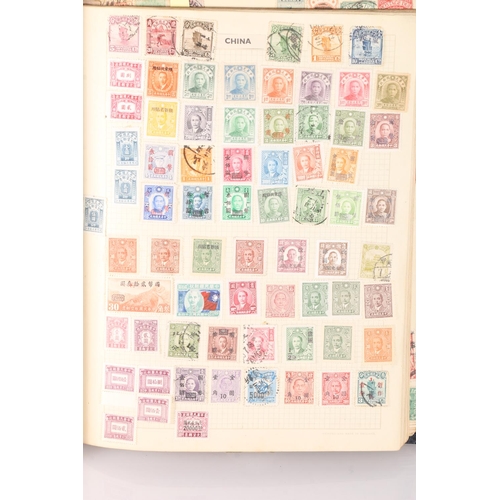 547 - Stamp collection held in one box across multiple albums including one album of used 19th and 20th ce... 