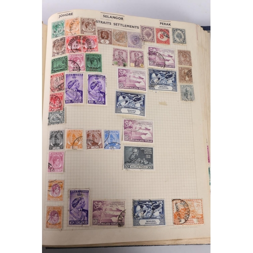 547 - Stamp collection held in one box across multiple albums including one album of used 19th and 20th ce... 