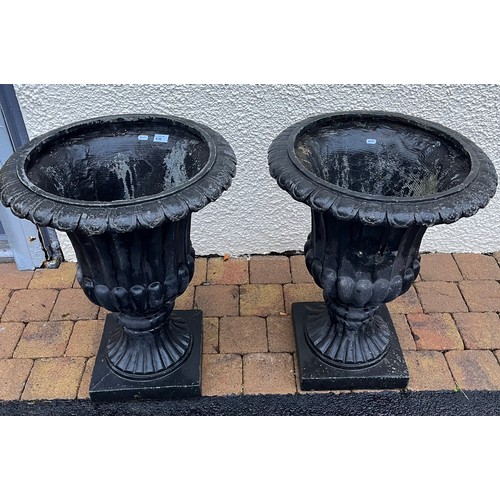 436 - Pair of garden planters