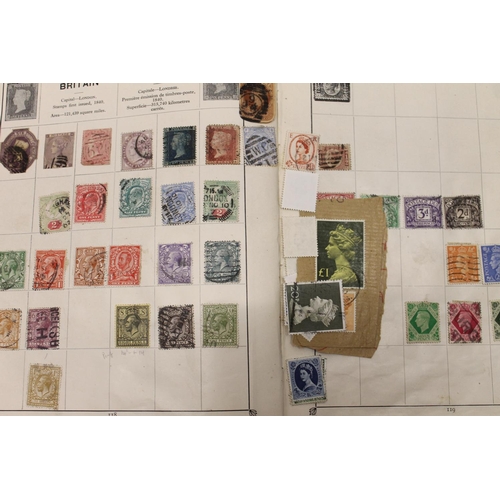 533 - Stamp collection held in five albums, mostly 20th and some 19th century used material including GB, ... 