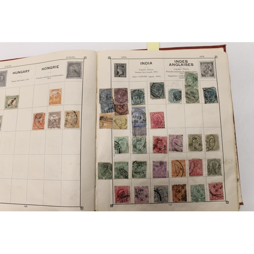 533 - Stamp collection held in five albums, mostly 20th and some 19th century used material including GB, ... 