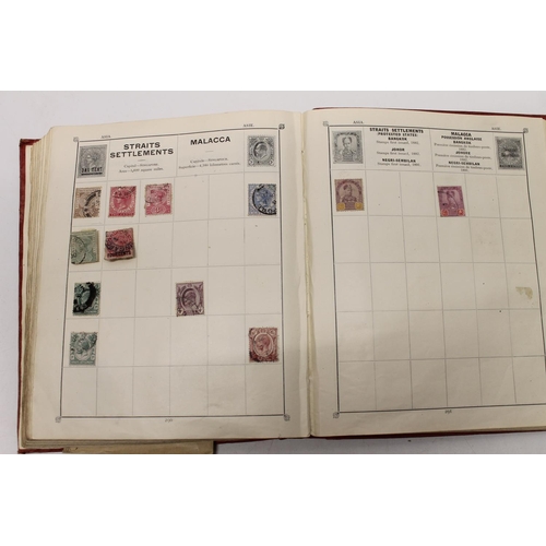 533 - Stamp collection held in five albums, mostly 20th and some 19th century used material including GB, ... 