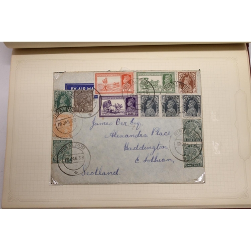 533 - Stamp collection held in five albums, mostly 20th and some 19th century used material including GB, ... 