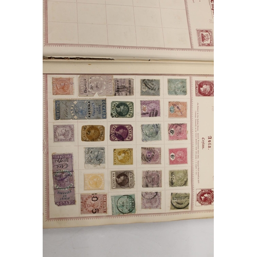 538 - An extensive stamp collection held across numerous albums to include The Empire Postage Stamp Album ... 