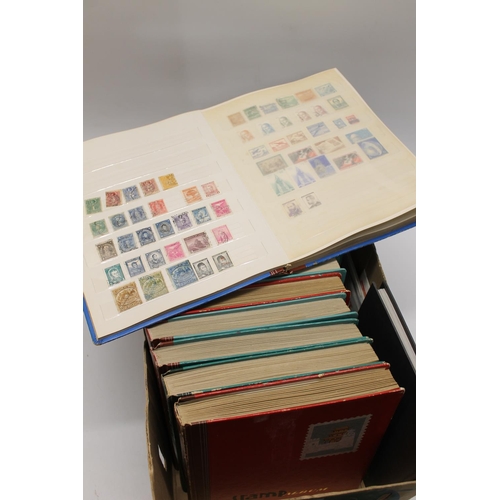 551 - Extensive well ordered stamp collection held across 15 albums, mostly 20th century used stamps, over... 