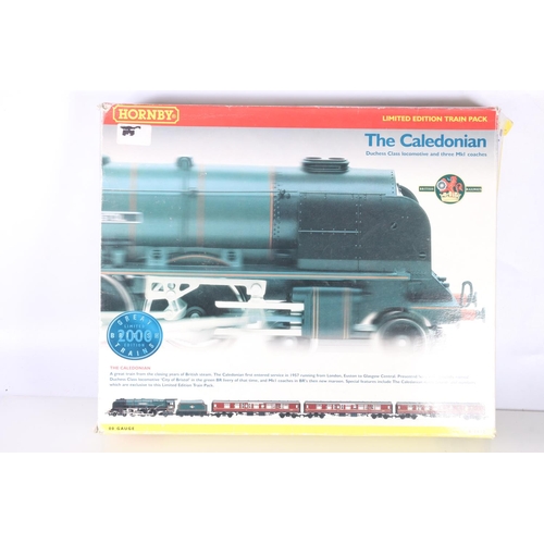 275 - Hornby OO gauge model railway R2112  The Caledonian limited edition train pack with 4-6-2 City ... 