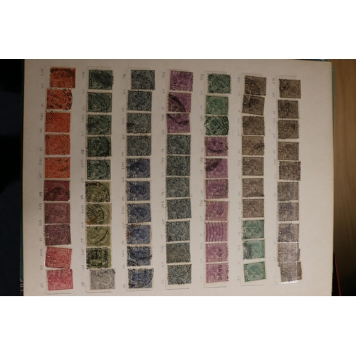 521 - Stamp collection held across six albums to include two leatherette albums in slip cases Canadian min... 