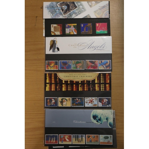 530 - Stamp collection held in two albums of used world 20th century, GB mint stamp presentation packs FV~... 