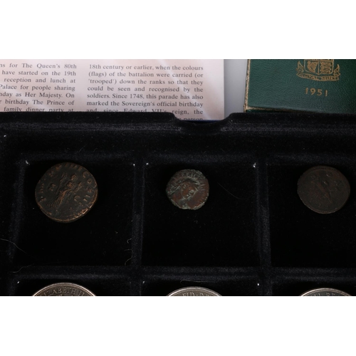 656 - Collection of coins to include two Coinage of Great Britain and Northern Ireland 1970 BU sets, UK &p... 